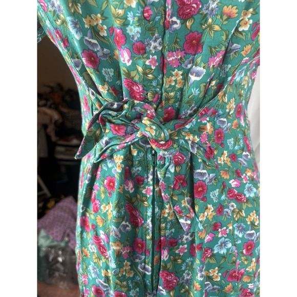 Maggy London Dress Size 12P Floral Granny Core Spring/Easter - Picture 6 of 7